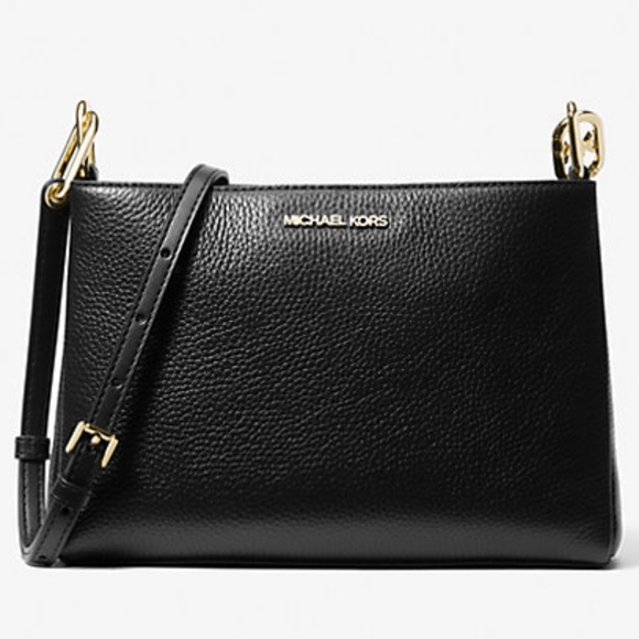 Trisha Medium Pebbled Leather Crossbody Bag - Picture 5 of 7